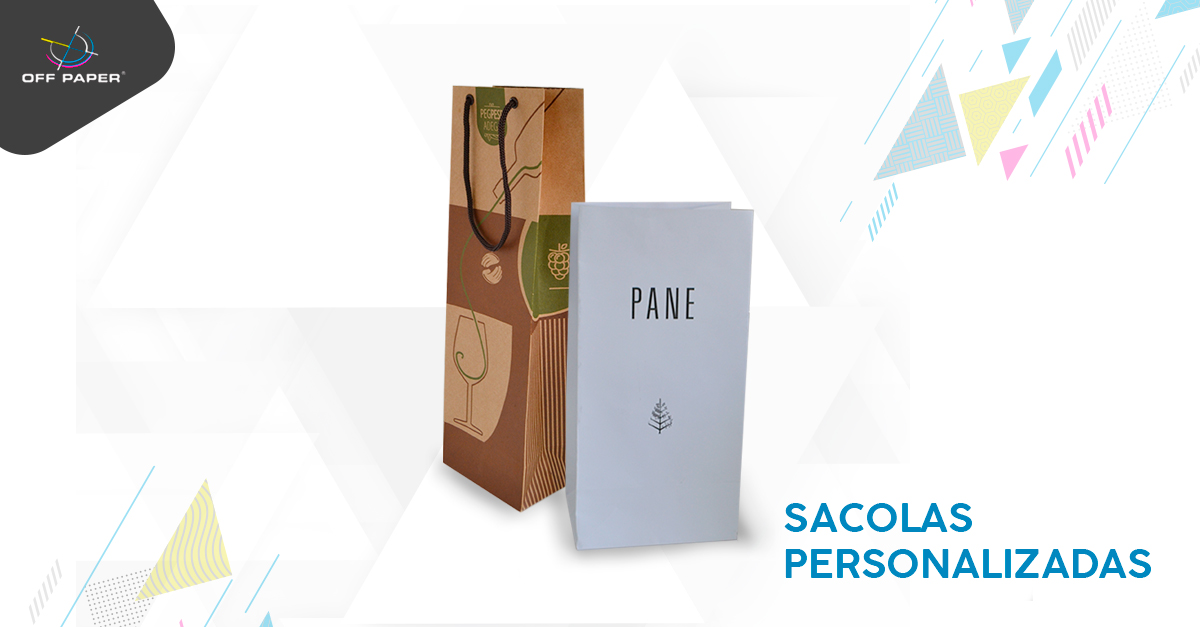 sacolas de papel personalizadas