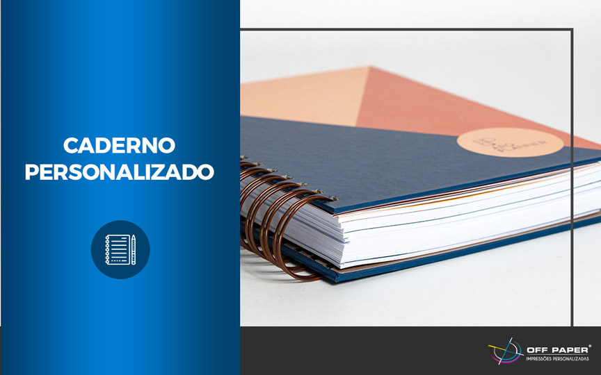 Invista em cadernos personalizados para sua empresa