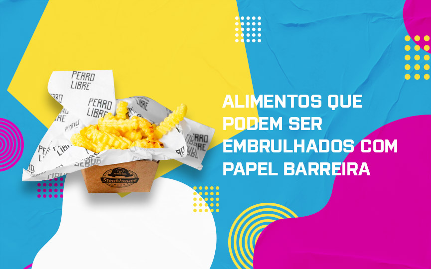 Alimentos que podem ser embrulhados com Papel Barreira