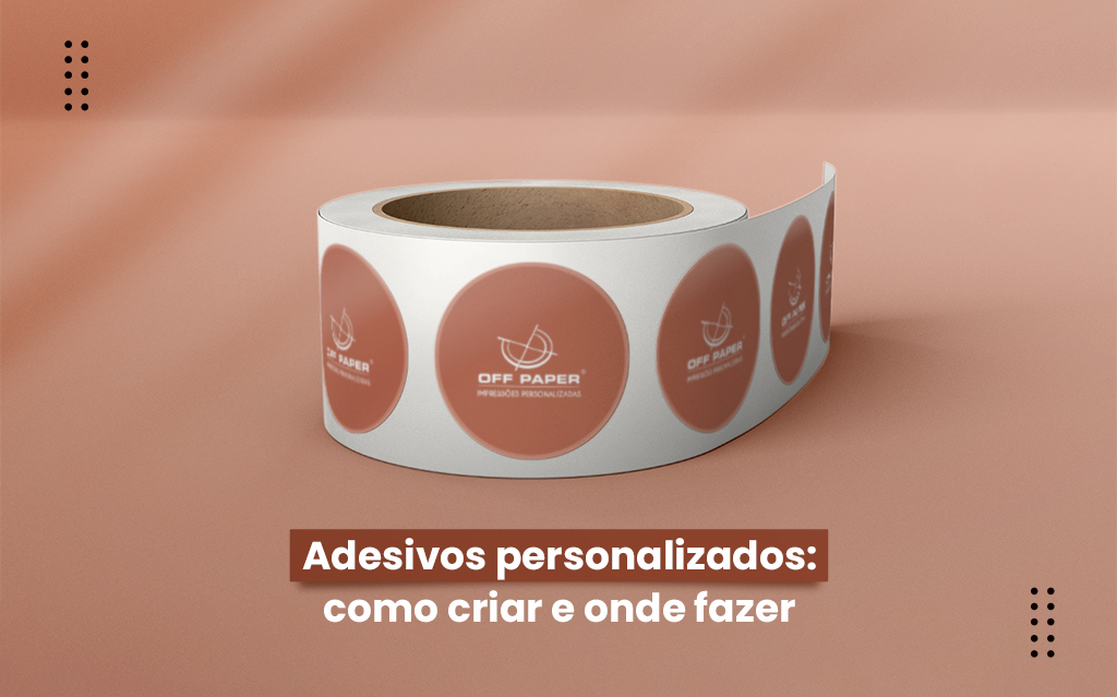 Adesivos personalizados: como criar e onde fazer