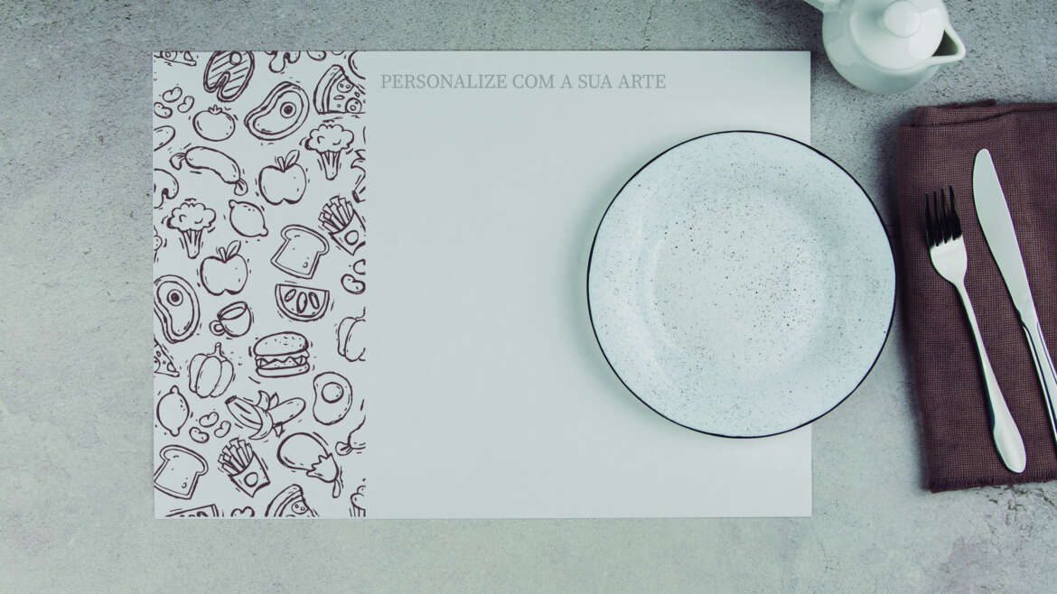 Impressão de papel bandeja personalizado