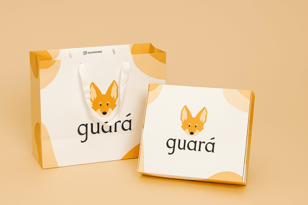 Embalagens personalizadas de papel